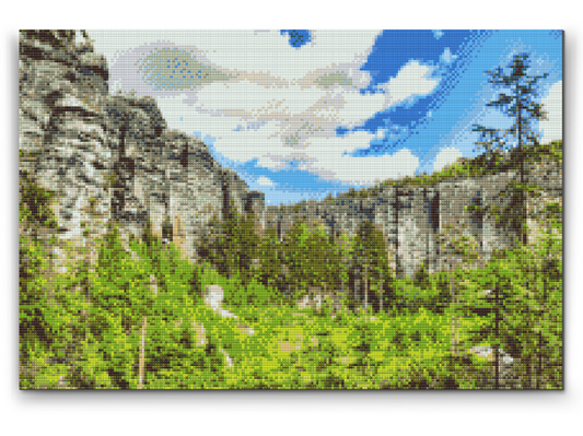Diamond Painting - Adršpach-klipperne