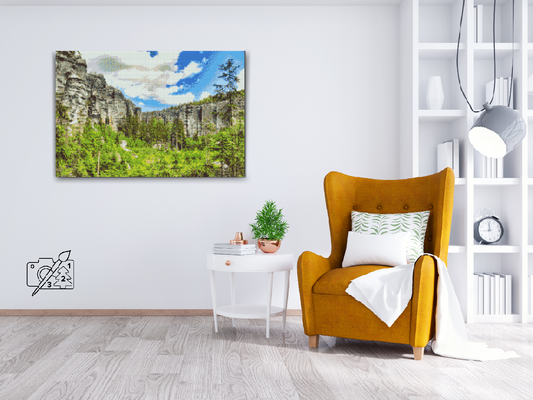 Diamond Painting - Adršpach-klipperne