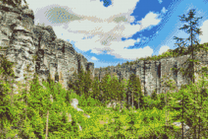 Diamond Painting - Adršpach-klipperne