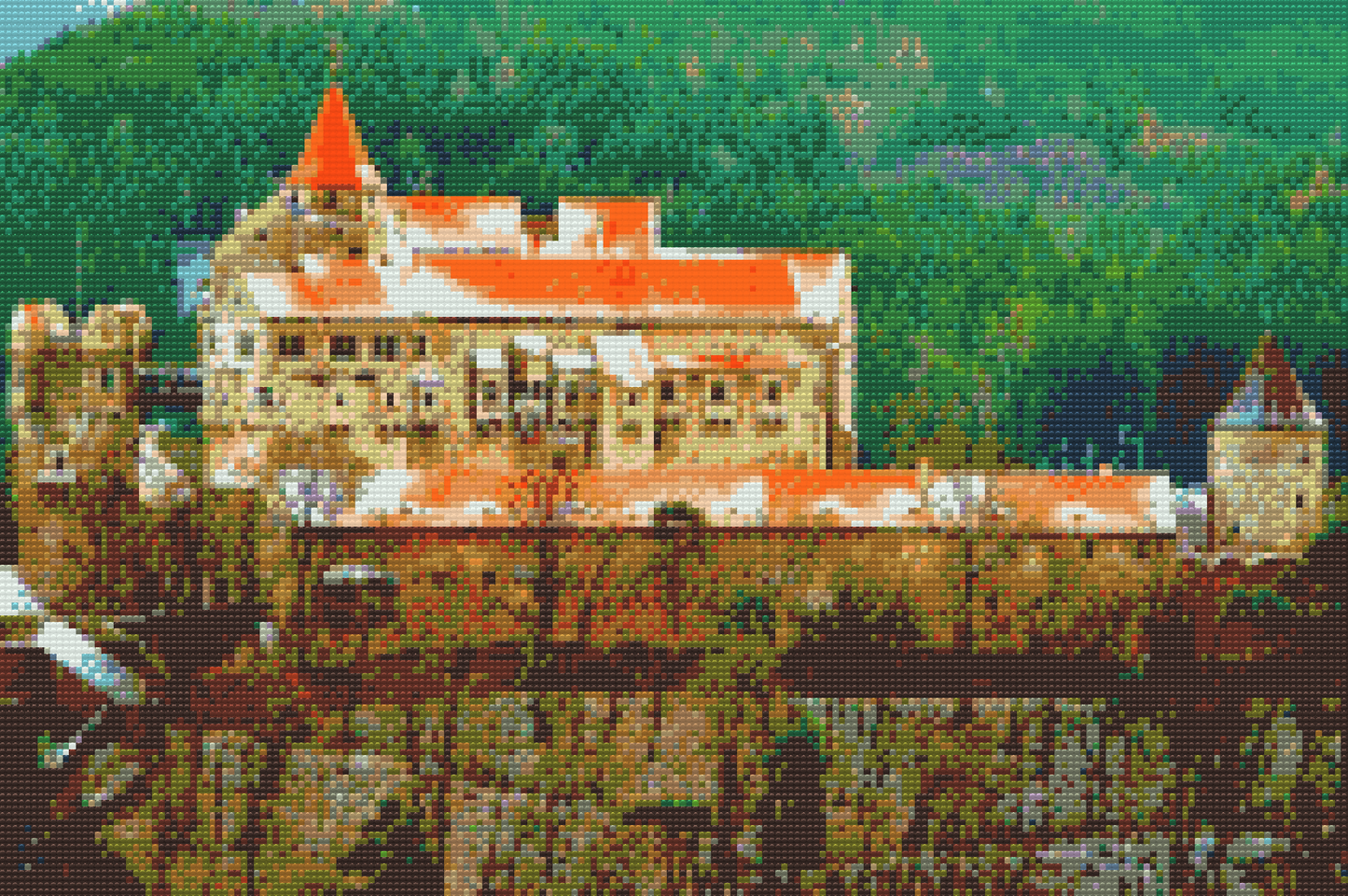 Diamond Painting - Pernštejn Slot