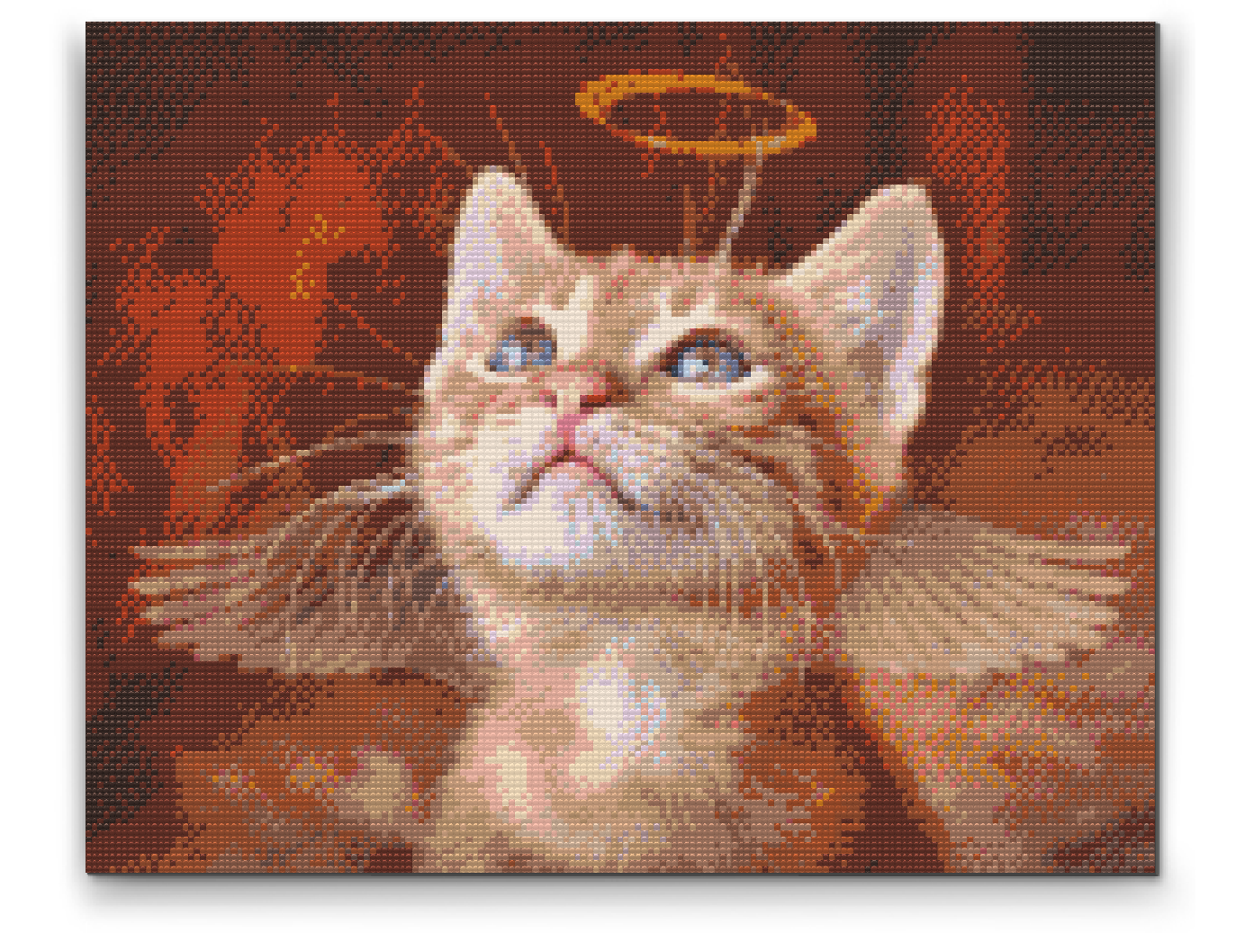 Diamond Painting - Englekat