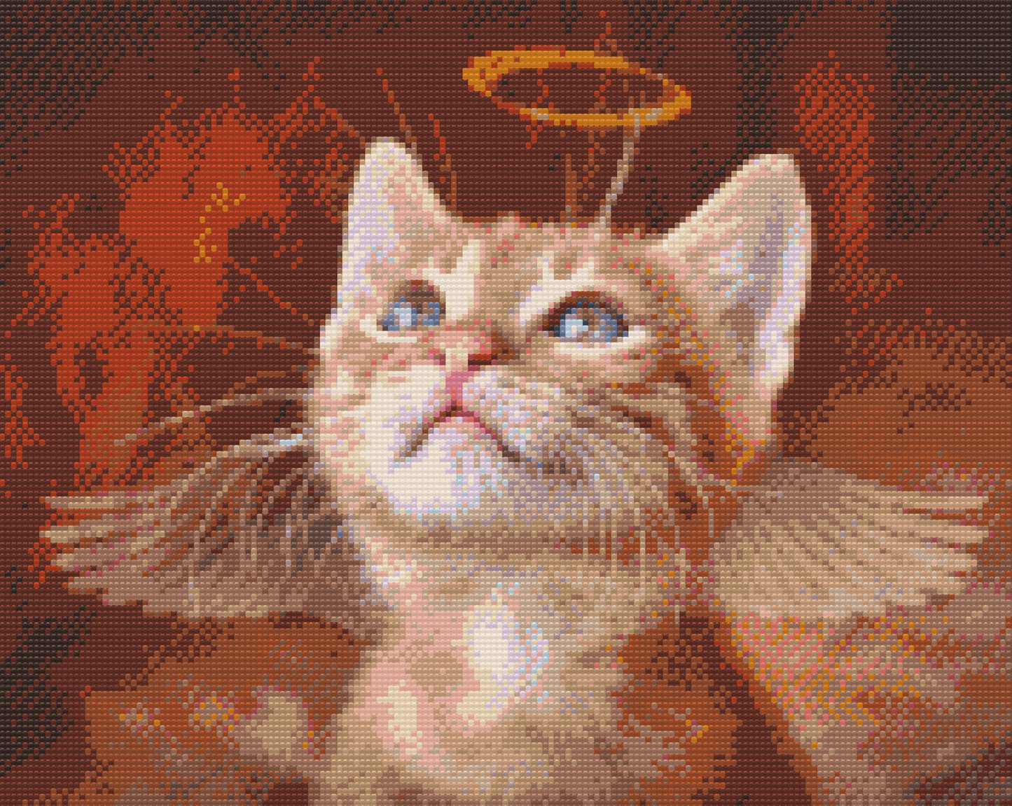 Diamond Painting - Englekat