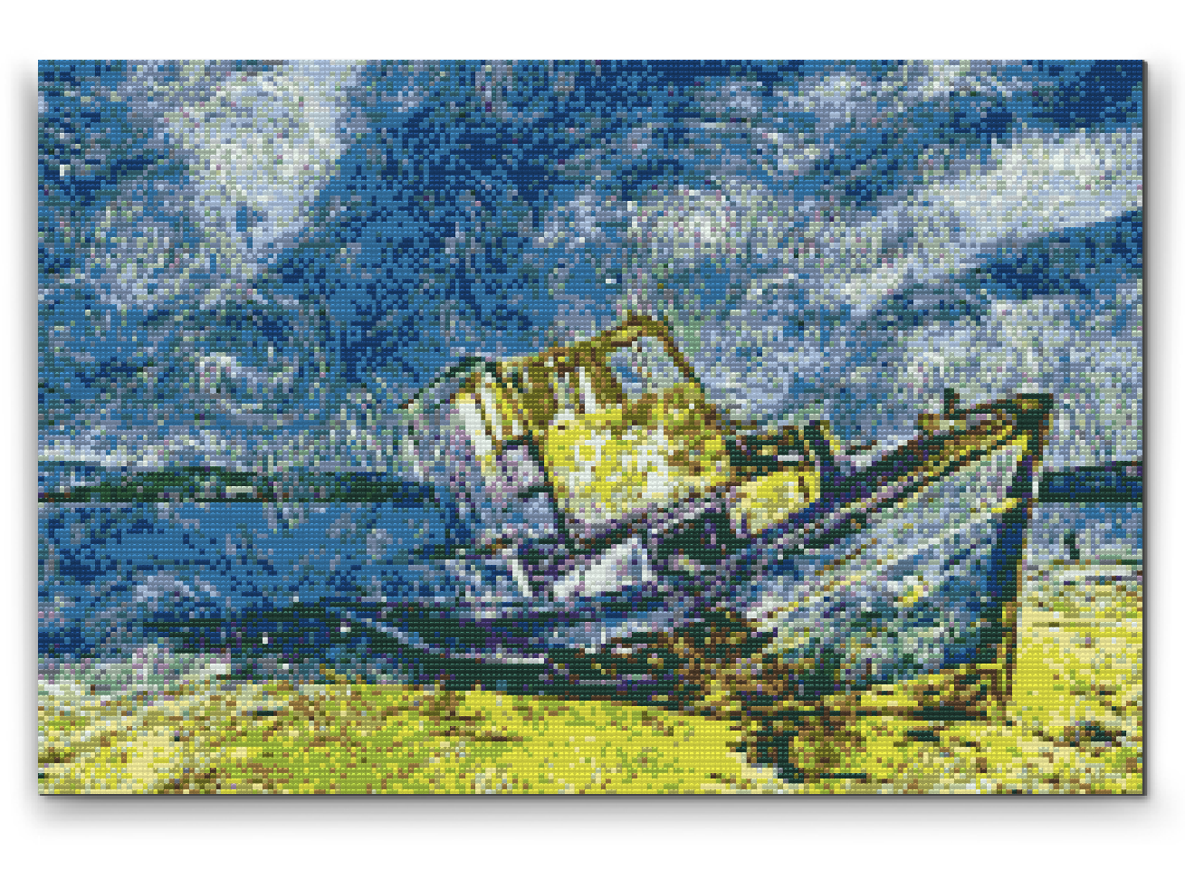 Diamond Painting - Parkeret båd