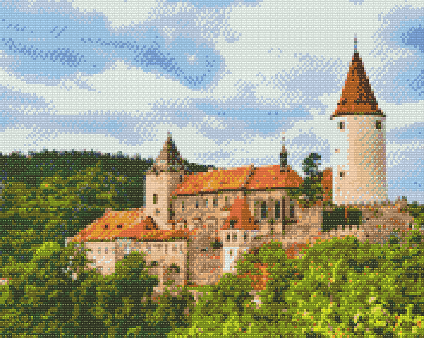 Diamond Painting - Křivoklát Slot
