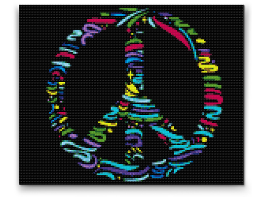 Diamond Painting - Fredens symbol