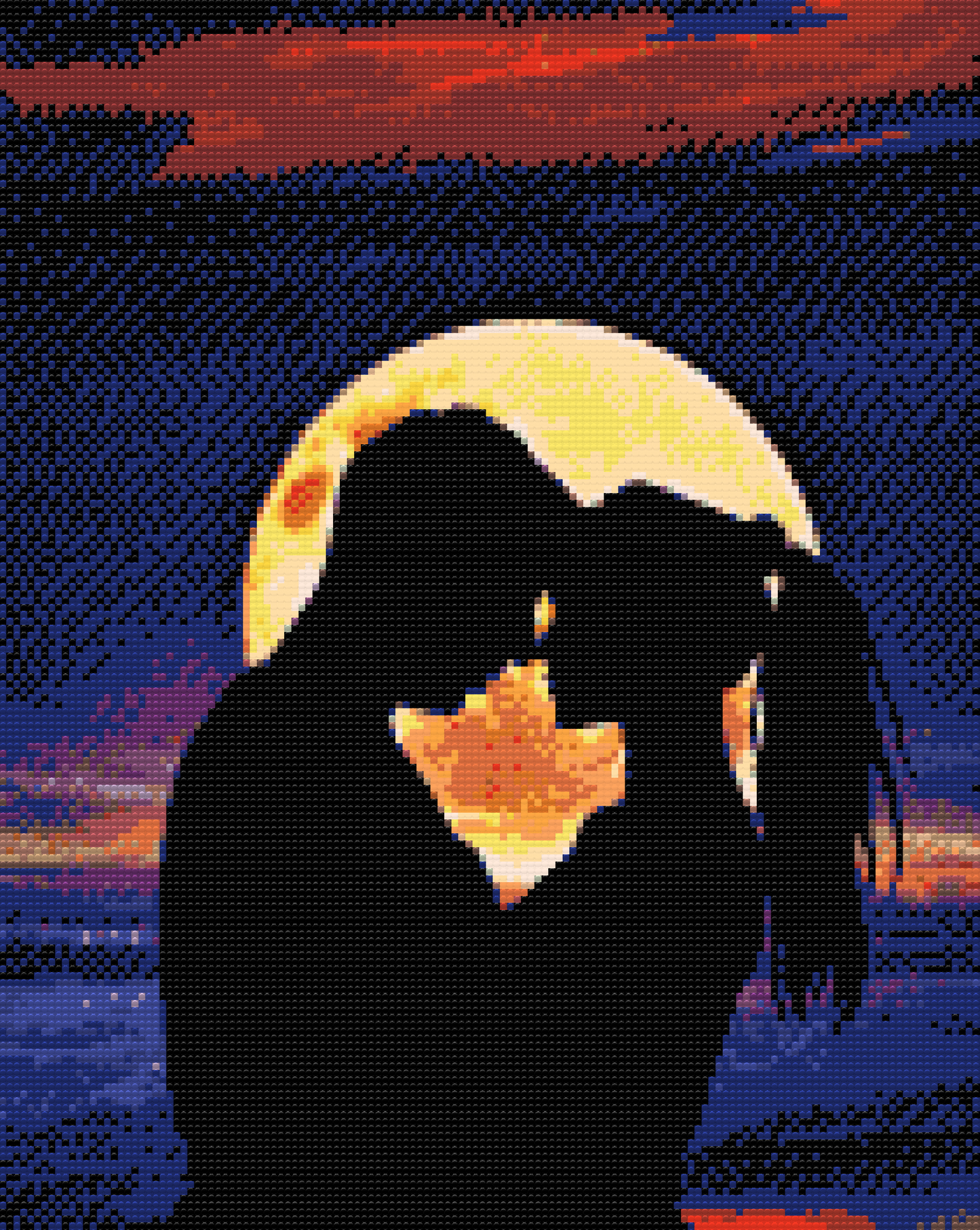 Diamond Painting - Romance ved solnedgang