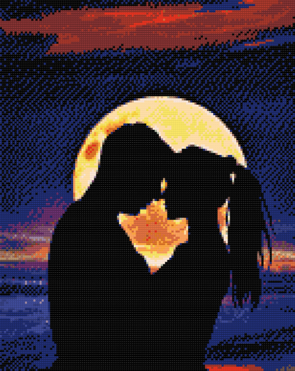 Diamond Painting - Romance ved solnedgang