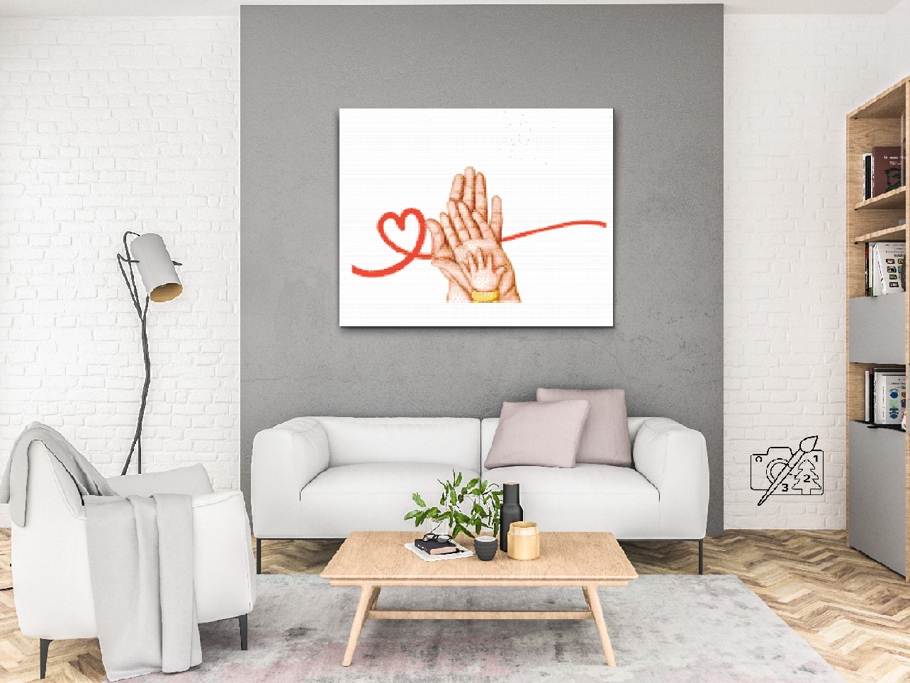 Diamond Painting - Familiekærlighed