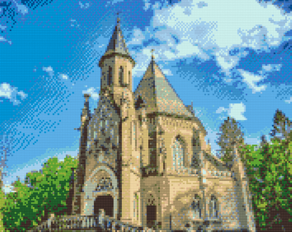 Diamond Painting - Schwarzenberg-grav 2