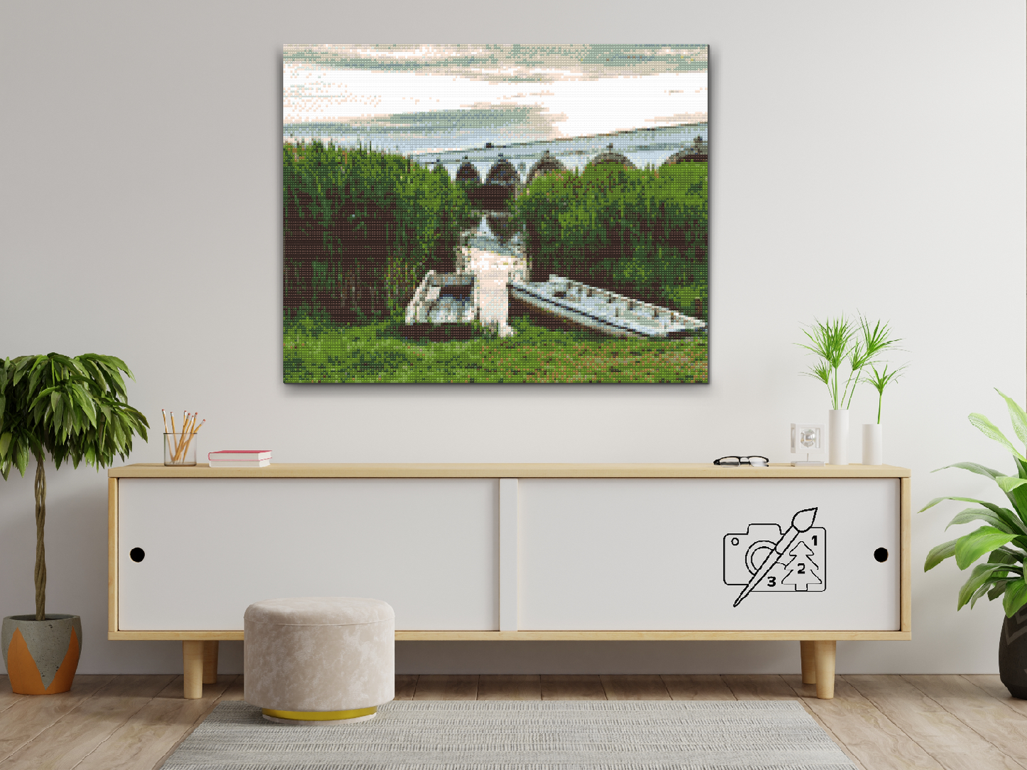 Diamond Painting - Pusta - Hortobágy Nationalpark, Ungarn