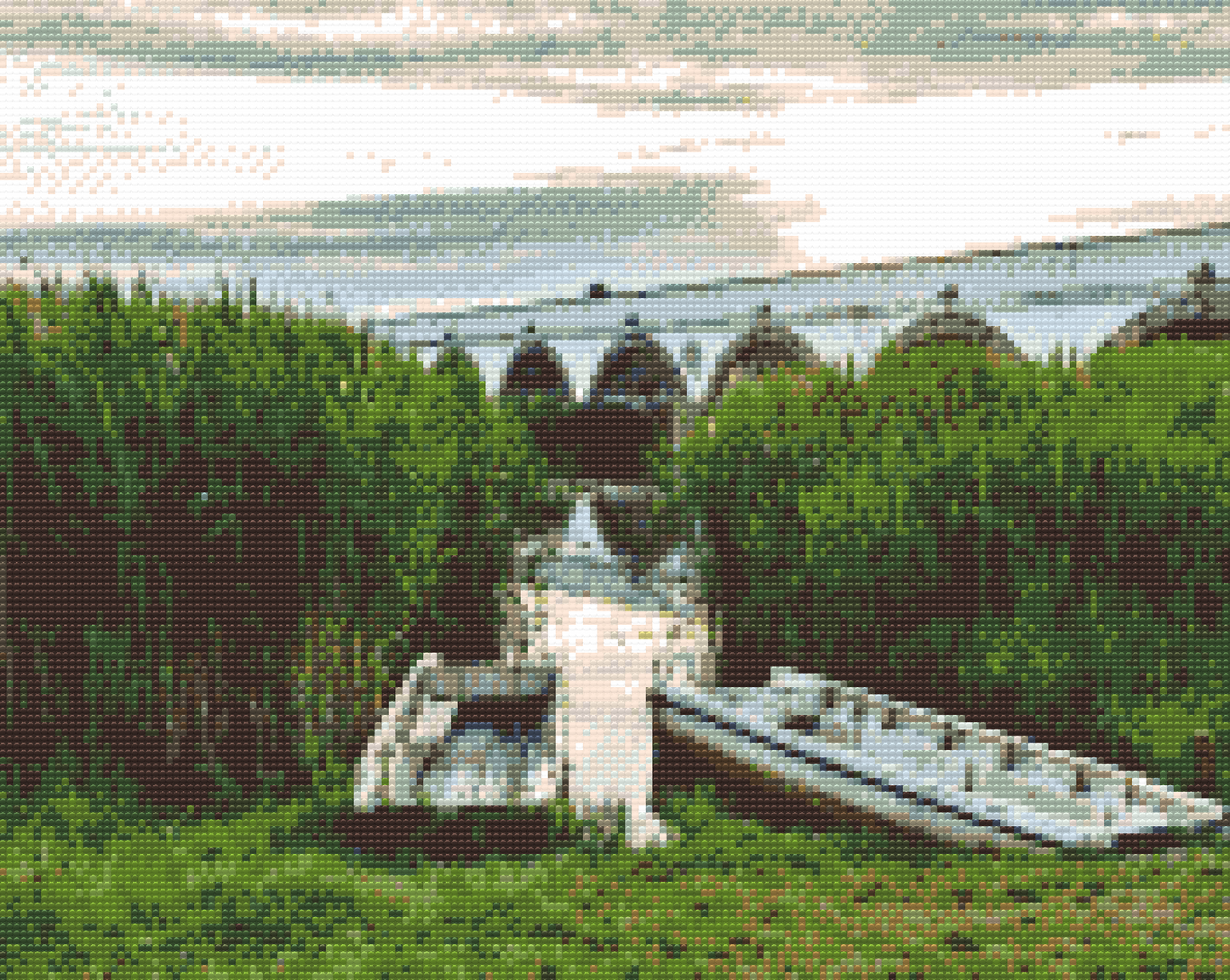 Diamond Painting - Pusta - Hortobágy Nationalpark, Ungarn