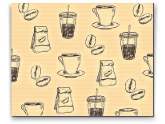 Diamond Painting - Koffein