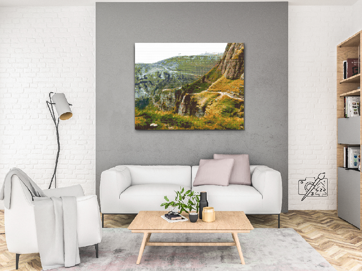 Diamond Painting - Bucegi-bjergene, Rumænien 3