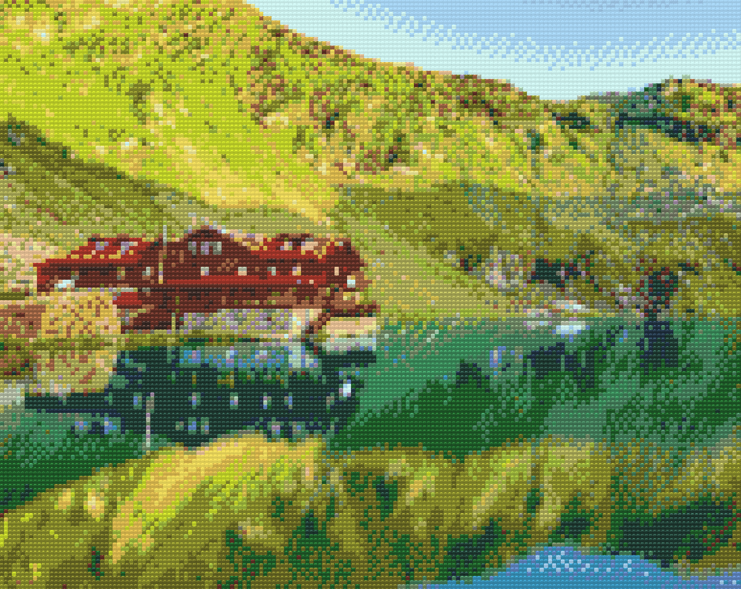 Diamond Painting - Baleasøen, Rumænien 2