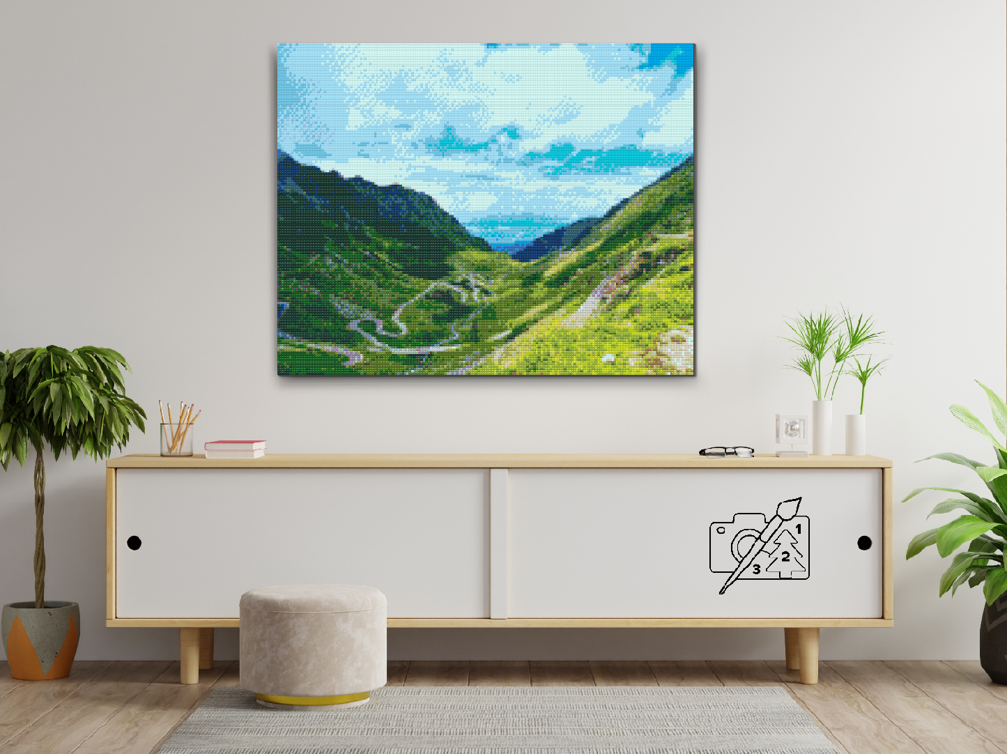 Diamond Painting - Transfagarasan-ruten i Rumænien 3