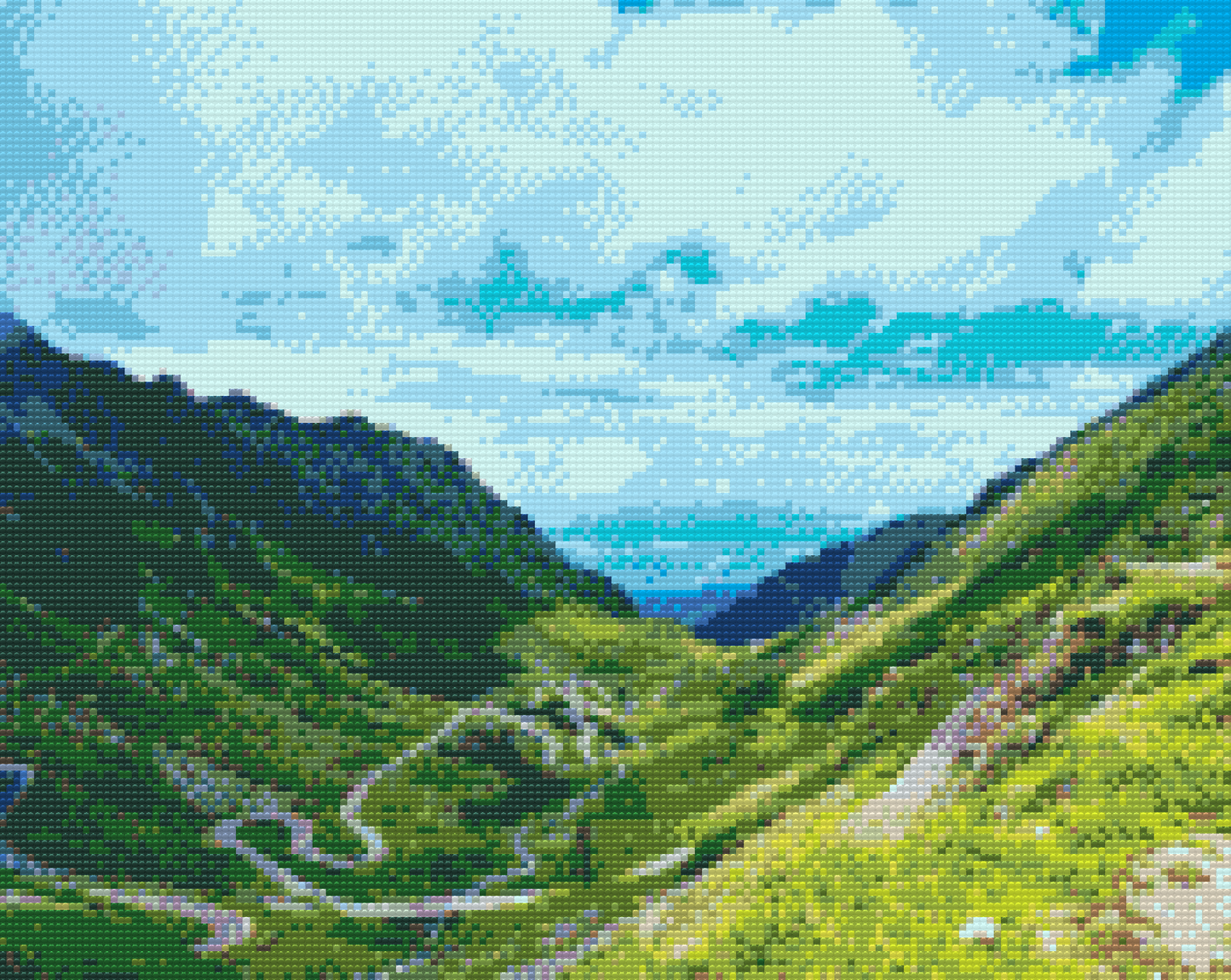 Diamond Painting - Transfagarasan-ruten i Rumænien 3