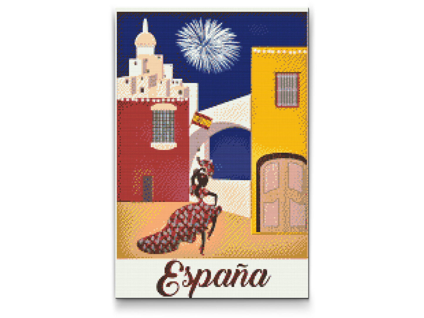 Diamond Painting - Rejser gennem Spanien 2