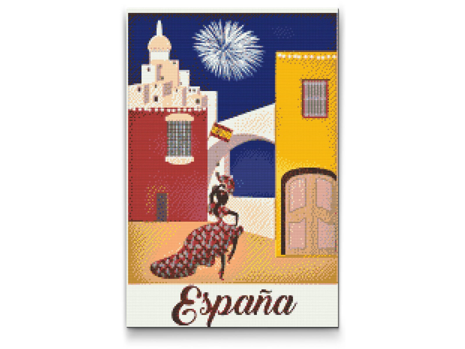 Diamond Painting - Rejser gennem Spanien 2