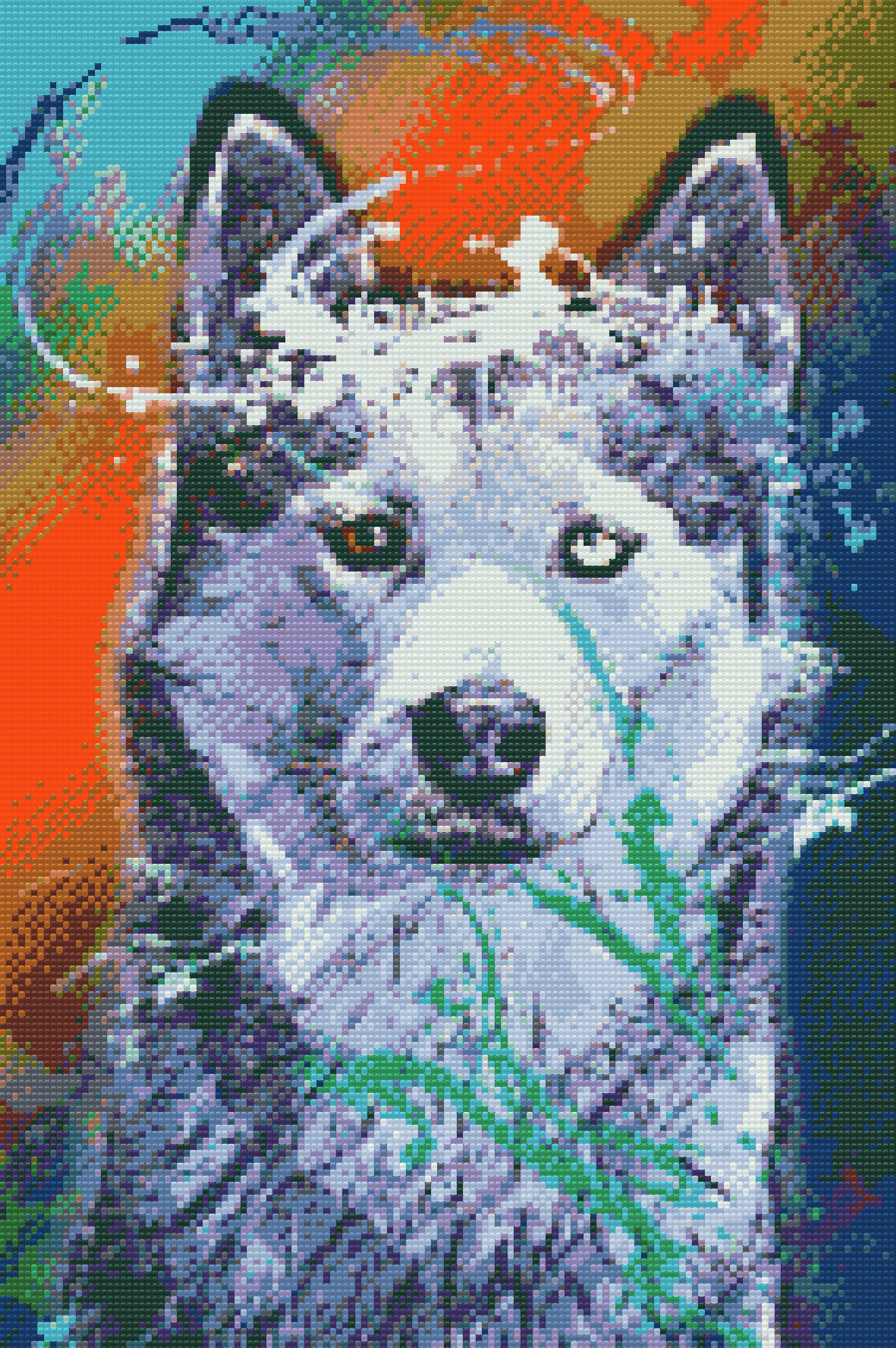 Diamond Painting - Portræt af en hund