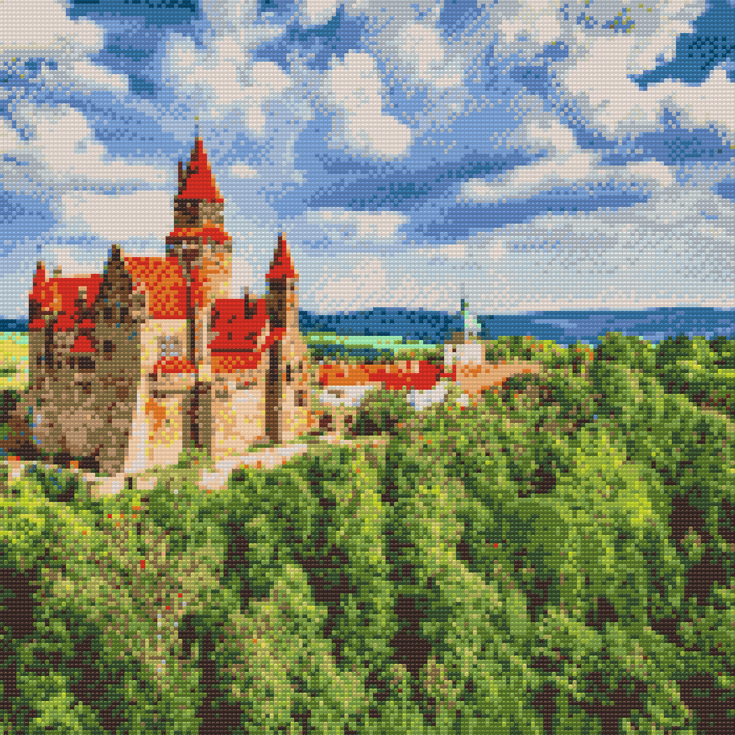 Diamond Painting - Bouzov Slot 2