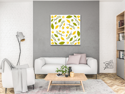 Diamond Painting - Faldende blade