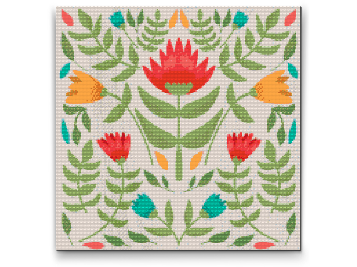 Diamond Painting - Tulipanernes baggrund