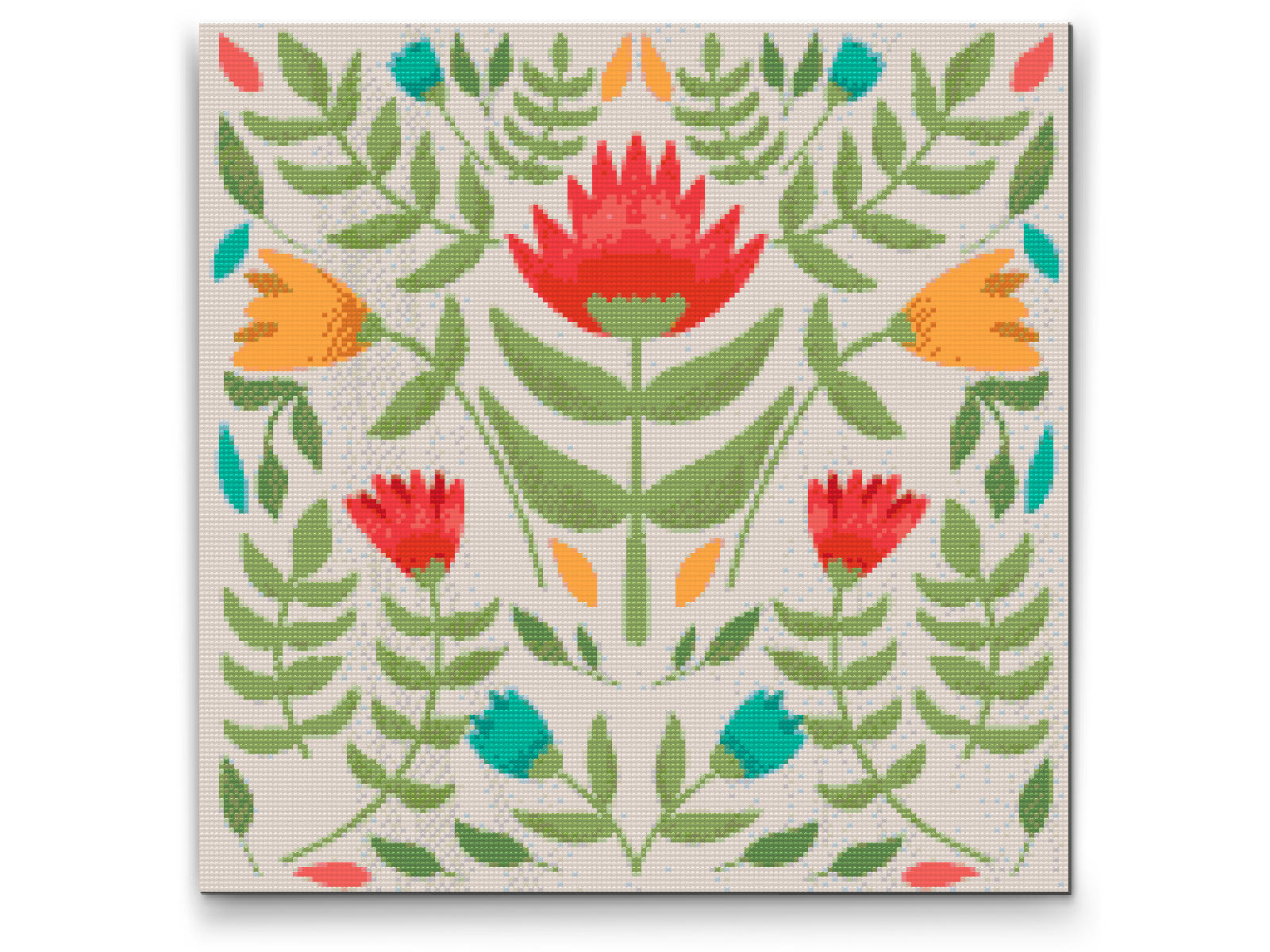 Diamond Painting - Tulipanernes baggrund