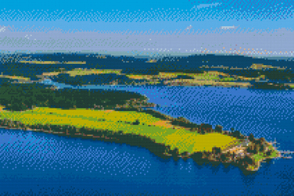 Diamond Painting - Lipno Reservoir 2