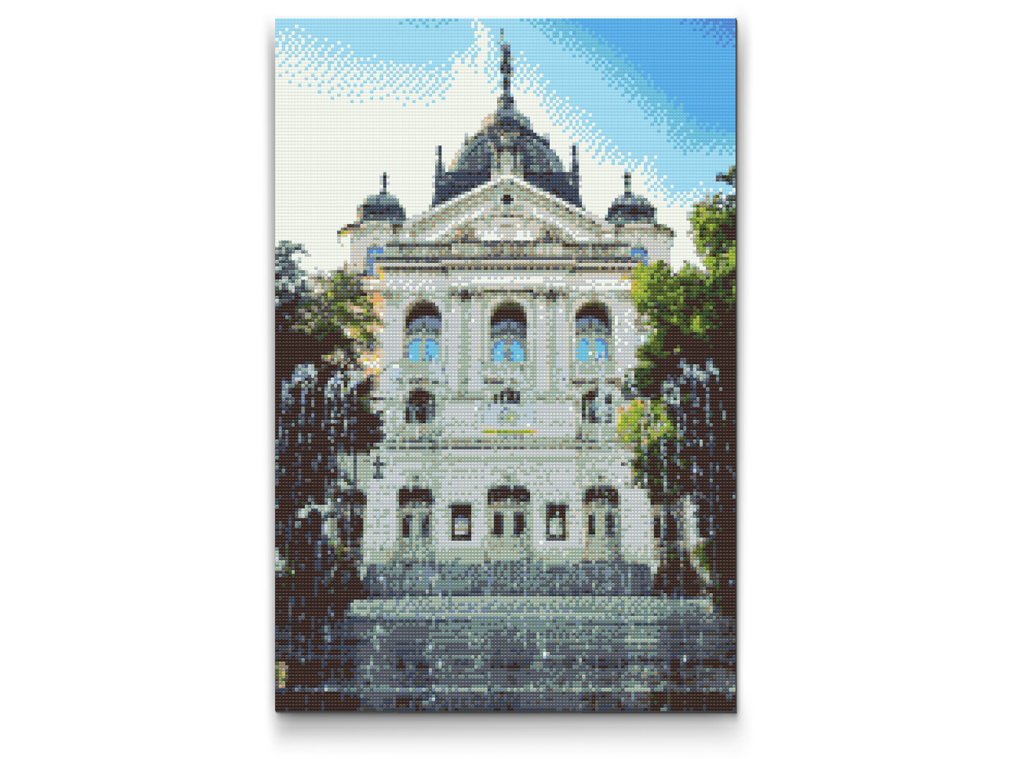 Diamond Painting - Sangfontæne i Košice, Slovakiet