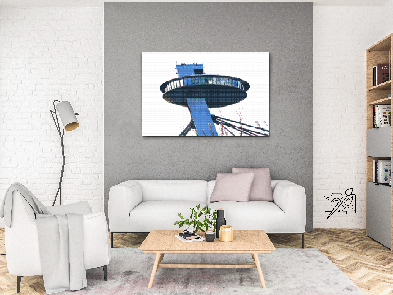 Diamond Painting - Ufo Bratislava