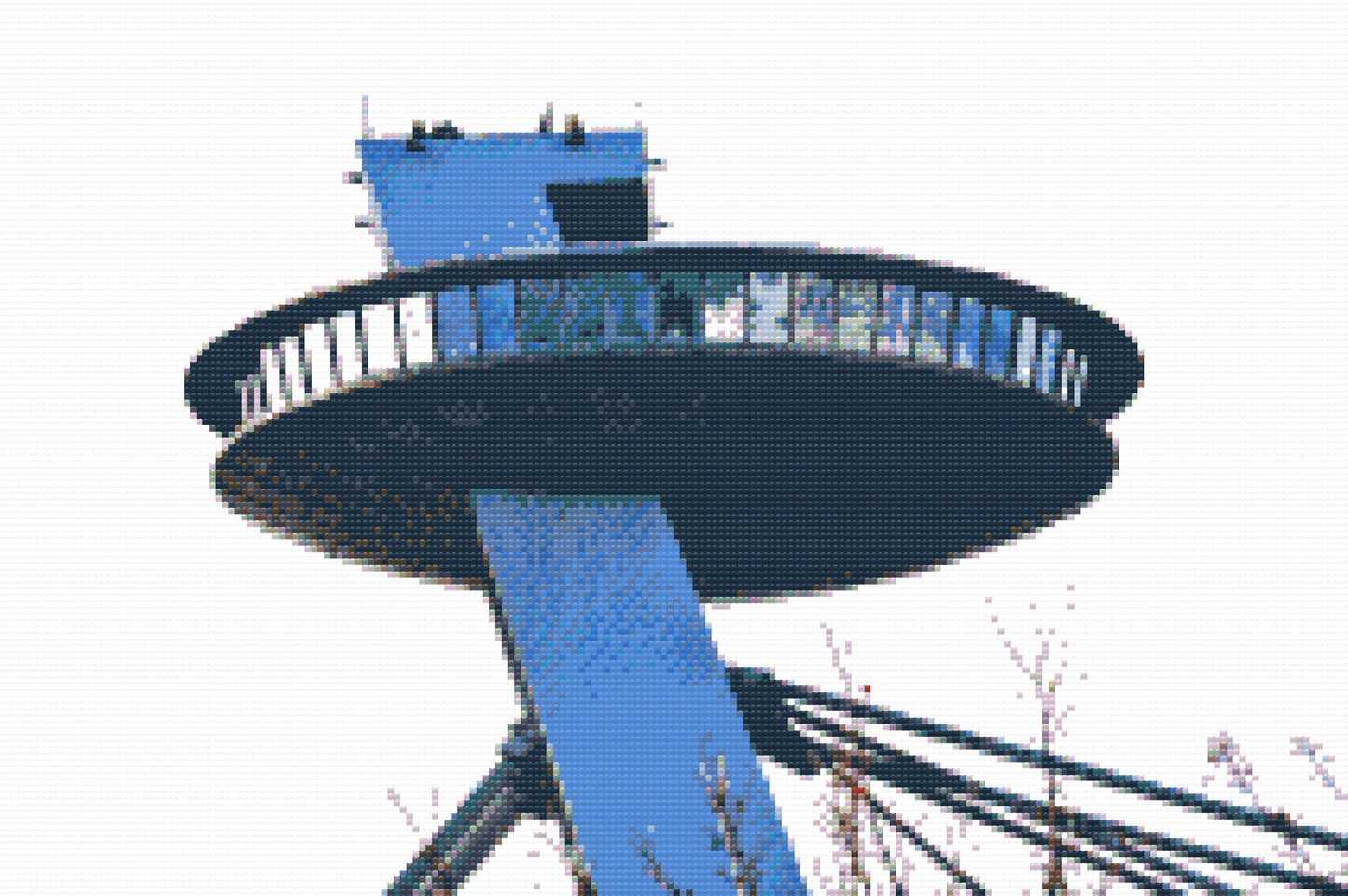 Diamond Painting - Ufo Bratislava