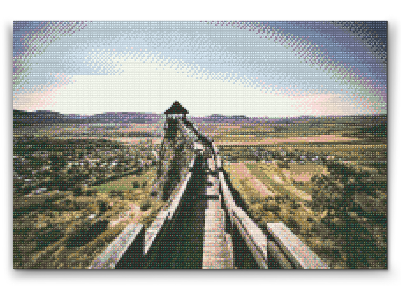 Diamond Painting - Vagttårnet Boldogko, Ungarn