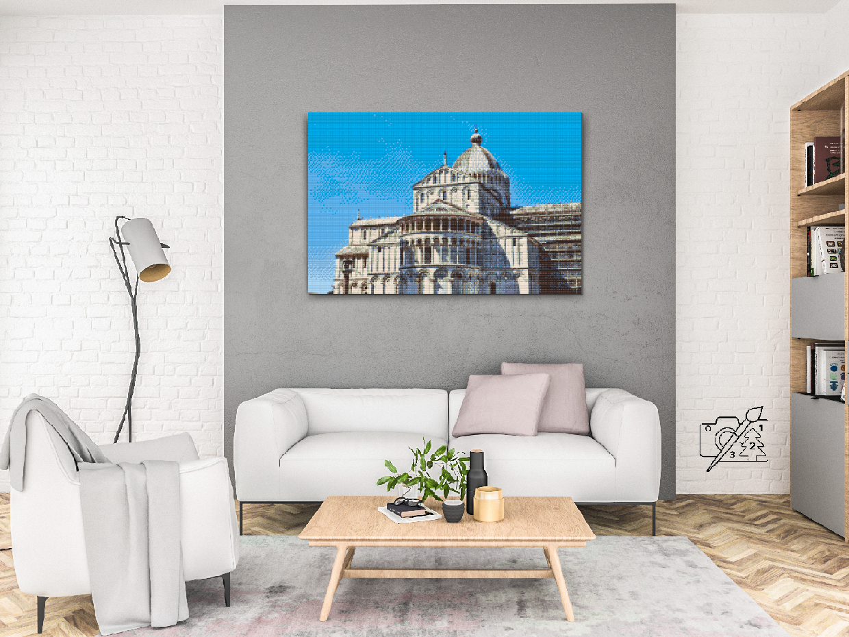 Diamond Painting - Pisas Katedral, Italien