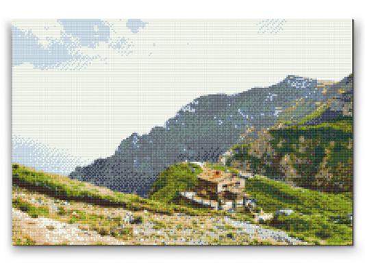 Diamond Painting - Bucegi-bjergene, Rumænien