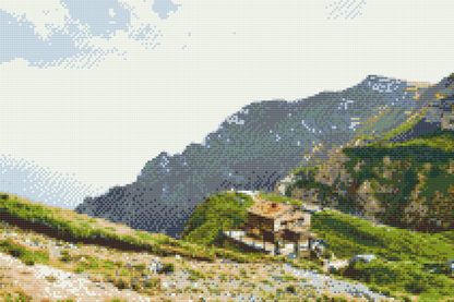 Diamond Painting - Bucegi-bjergene, Rumænien