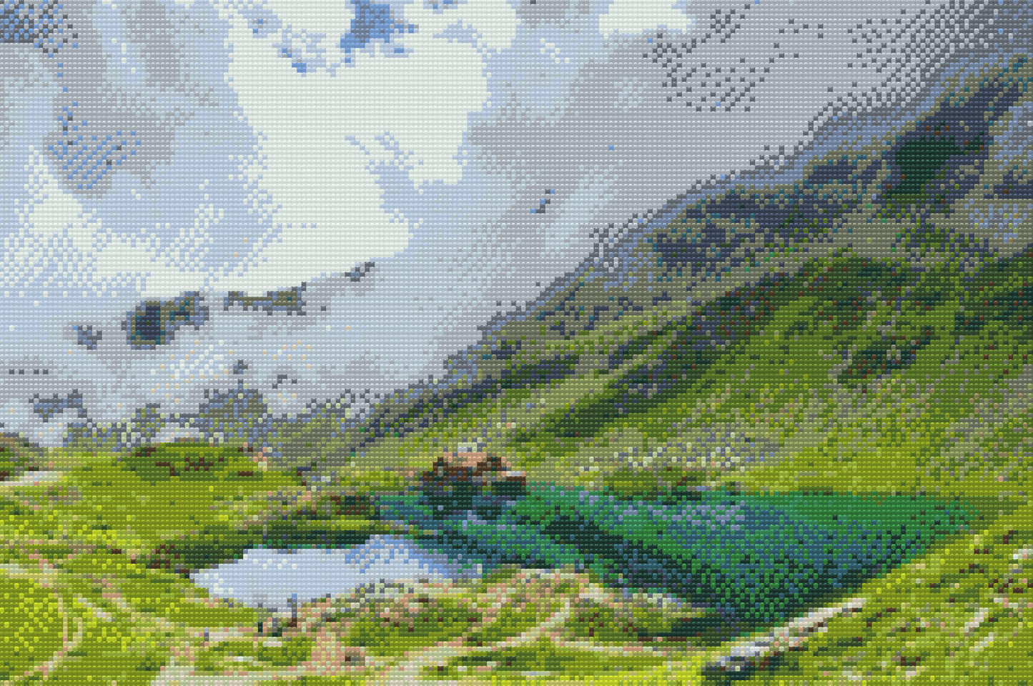 Diamond Painting - Baleasøen, Rumænien