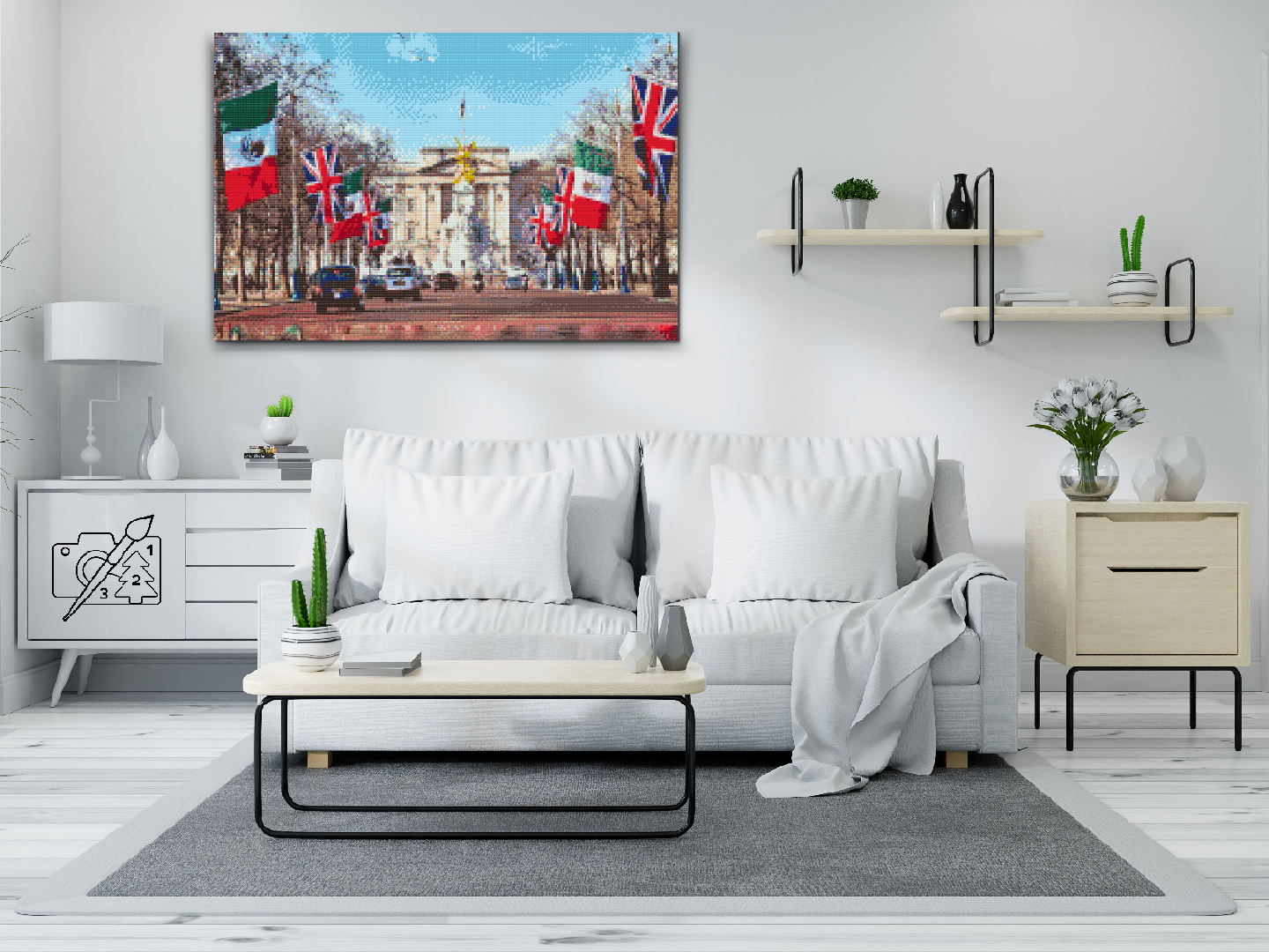 Diamond Painting - Buckingham Palace, England