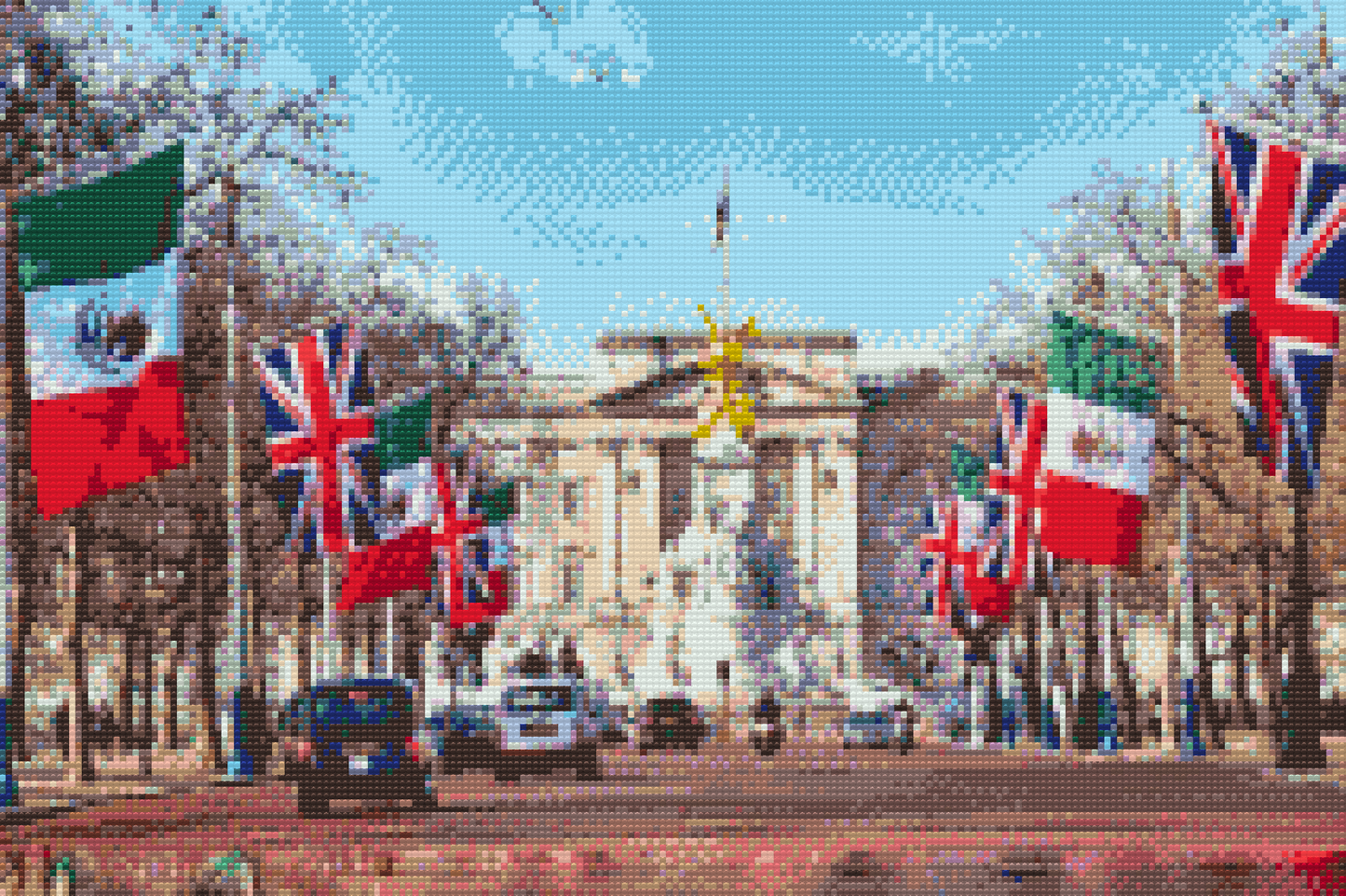 Diamond Painting - Buckingham Palace, England