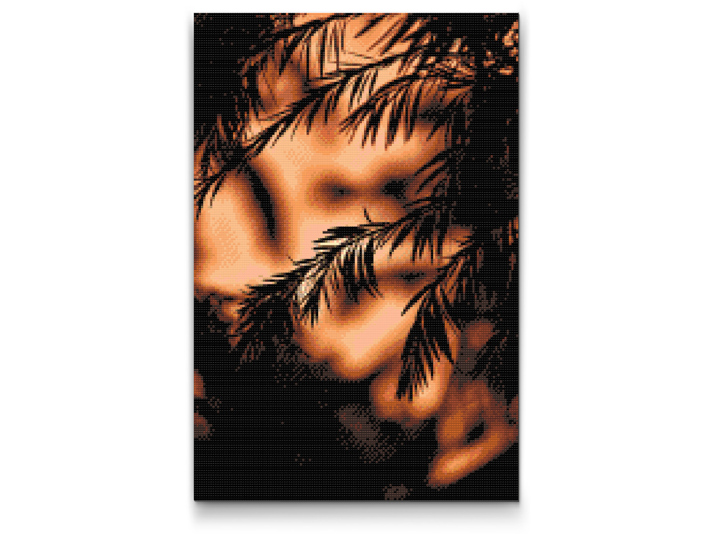 Diamond Painting - Solnedgangens silhuet