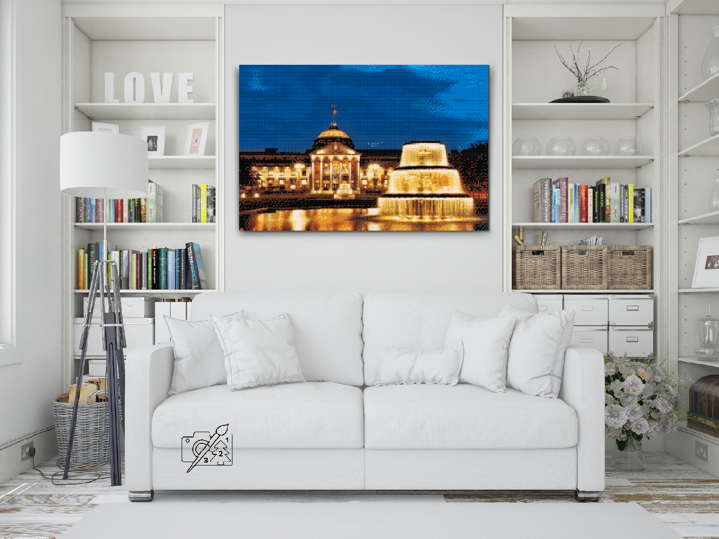 Diamond Painting - Wiesbaden, Tyskland
