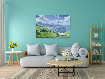 Diamond Painting - Oberstorf-Alperne