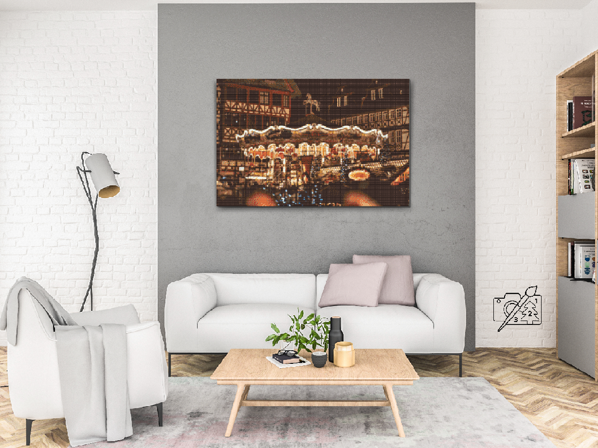 Diamond Painting - Jul i Frankfurt