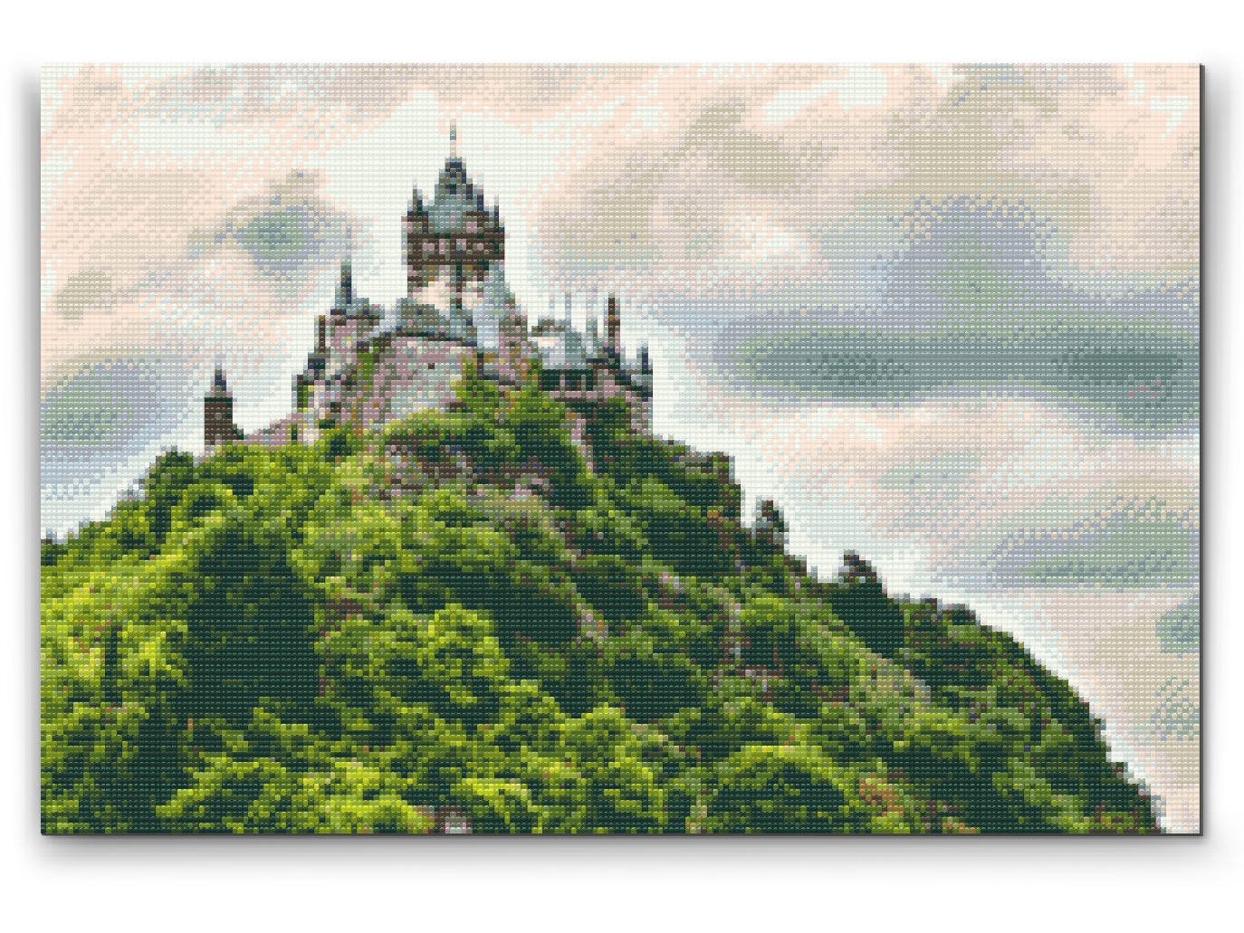 Diamond Painting - Cochem, Tyskland