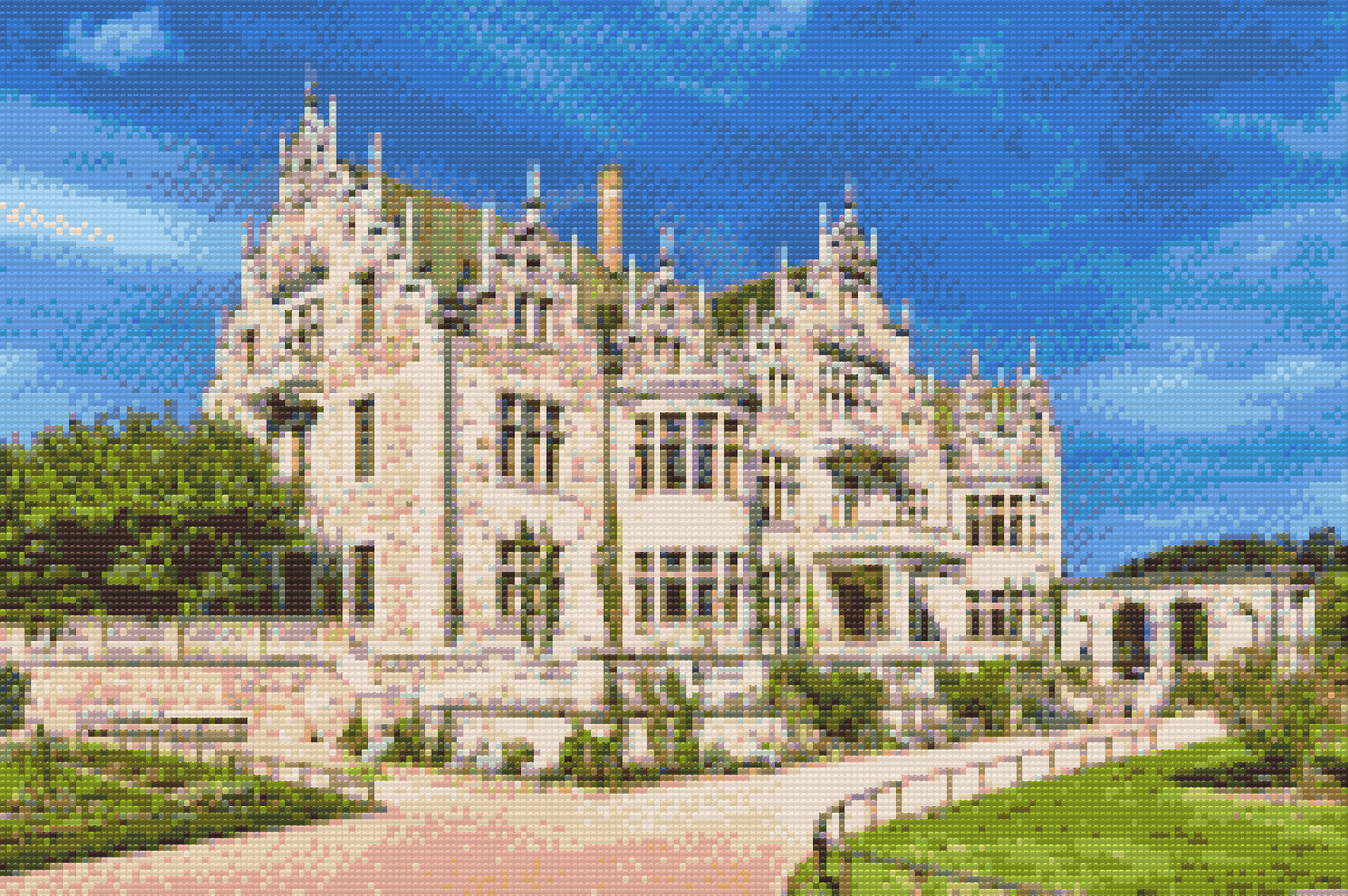 Diamond Painting - Altenstein Palads, Tyskland