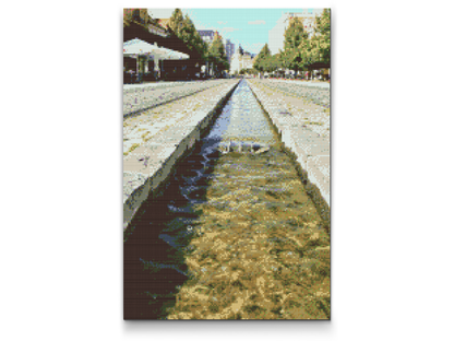Diamond Painting - Čermel-bækken, Slovakiet