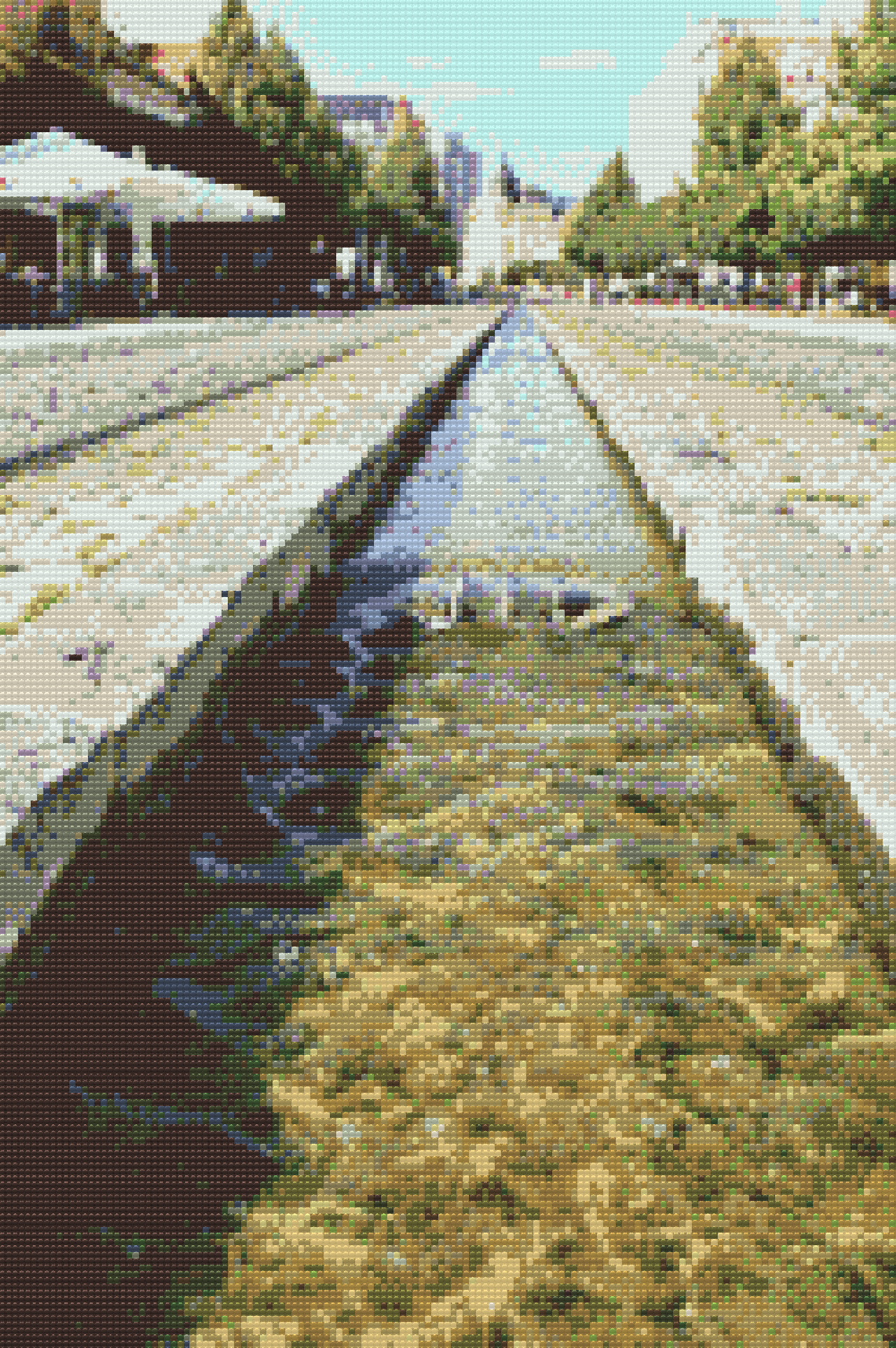 Diamond Painting - Čermel-bækken, Slovakiet
