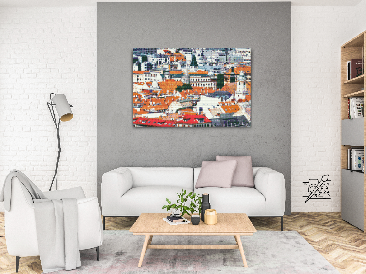 Diamond Painting - Bratislava byudsigt