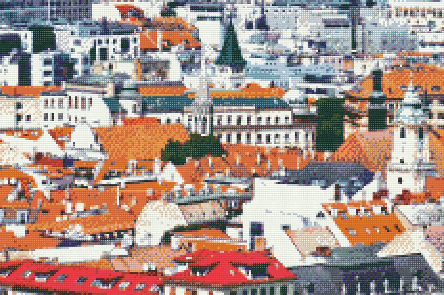 Diamond Painting - Bratislava byudsigt