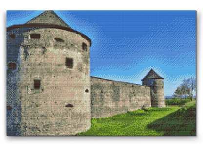 Diamond Painting - Bzovík-klosteret, Slovakiet