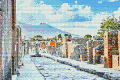 Diamond Painting - Pompeji, Italien